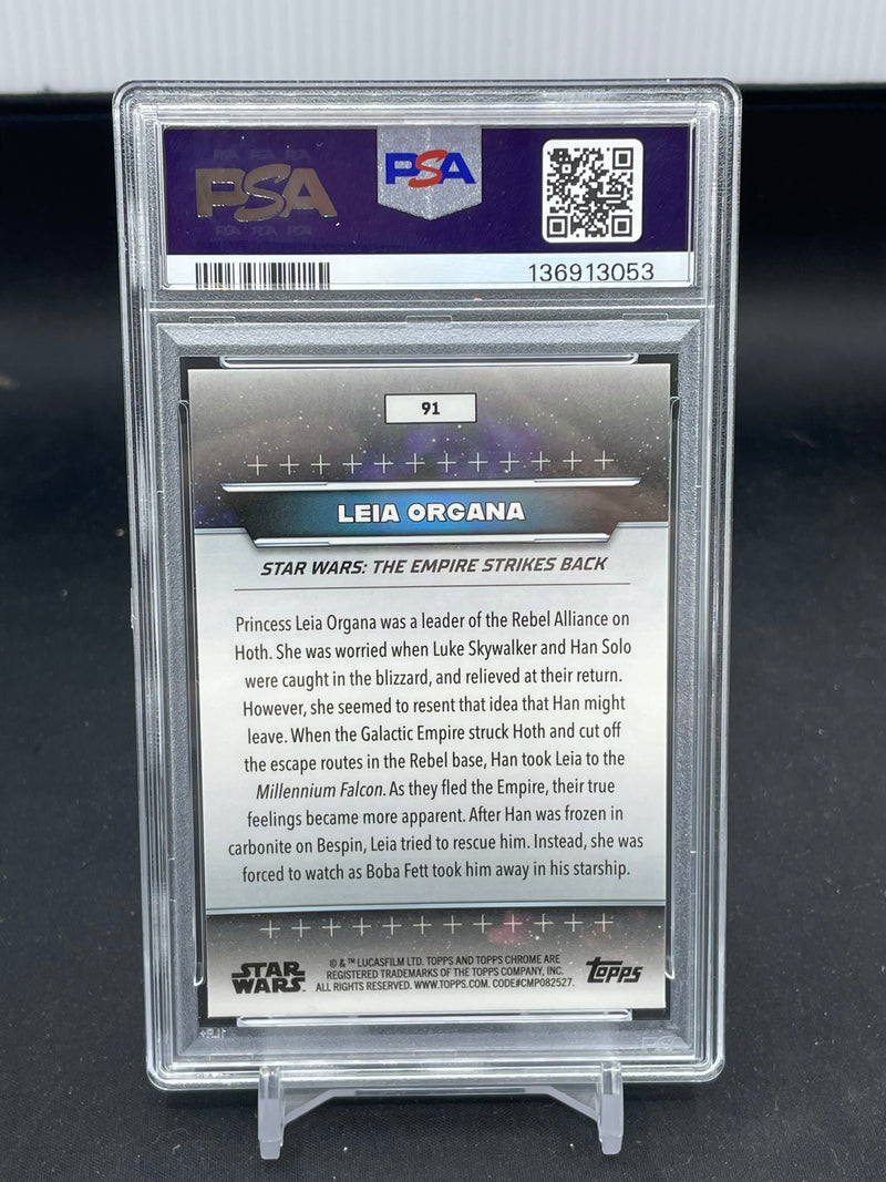 2024 TOPPS CHROME STAR WARS HYPERSPACE - LEIA ORGANA -