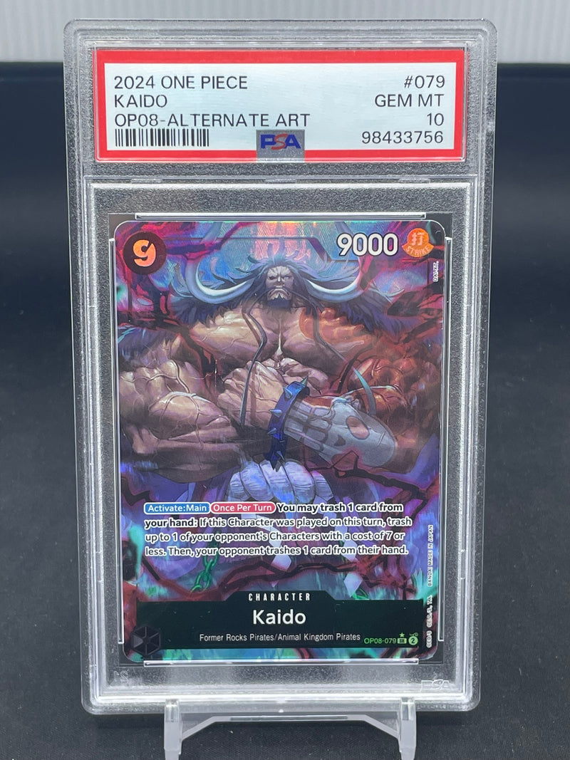 ONE PIECE - OP-08 - KAIDO - ALTERNATE ART -