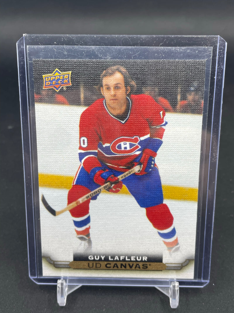 2015 UPPER DECK SERIES TWO - UD CANVAS - RETIRED - G. LAFLEUR -