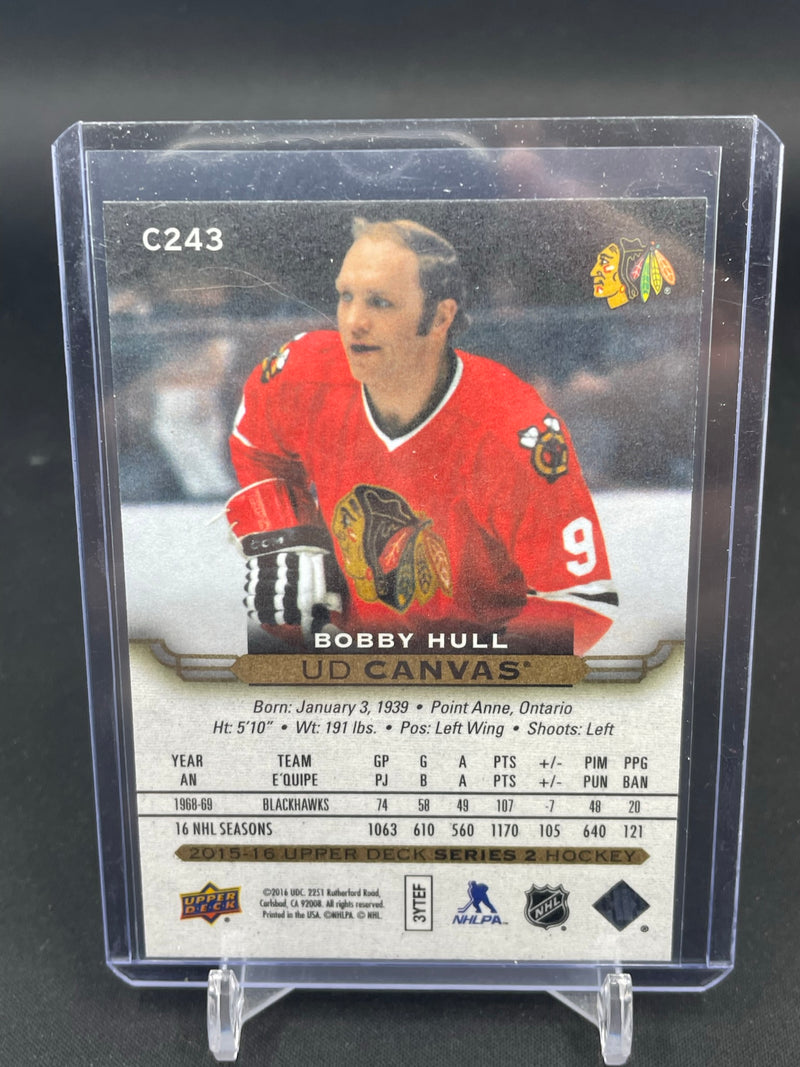 2015 UPPER DECK SERIES TWO - UD CANVAS - RETIRED - B. HULL -