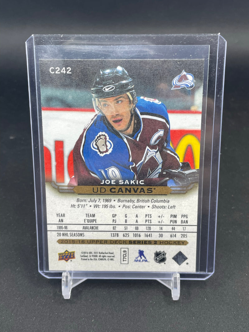 2015 UPPER DECK SERIES TWO - UD CANVAS - RETIRED - J. SAKIC -