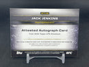 2024 TOPPS UFC KNOCKOUT - ATTESTED AUTOGRAPH - J. JENKINS -