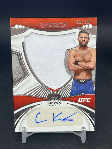 2023 PANINI CHRONICLES CROWN ROYALE - SILHOUETTES - C. KATTAR - #SL-CKT - #'D/99 - RELIC - AUTOGRAPH