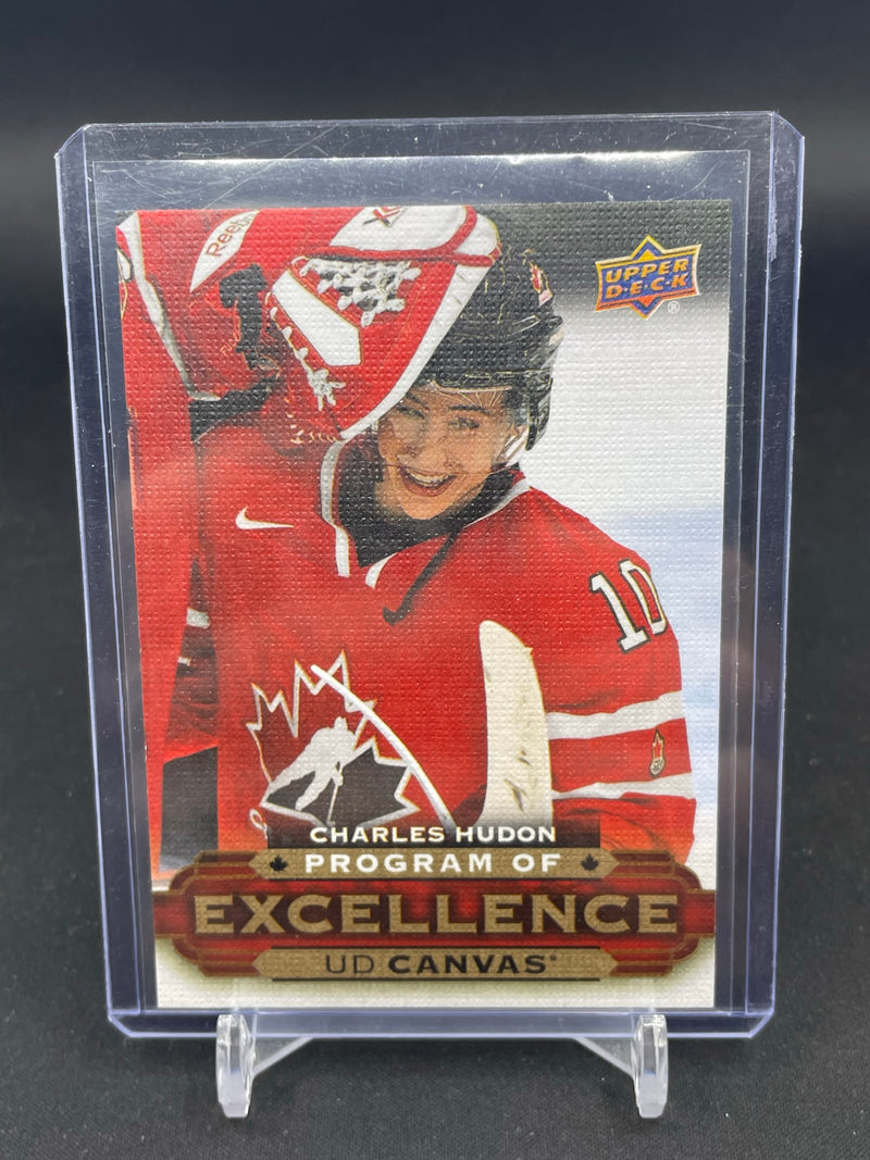 2015 UPPER DECK SERIES TWO - UD CANVAS - PROGRAM OF EXCELLENCE - C. HUDON -