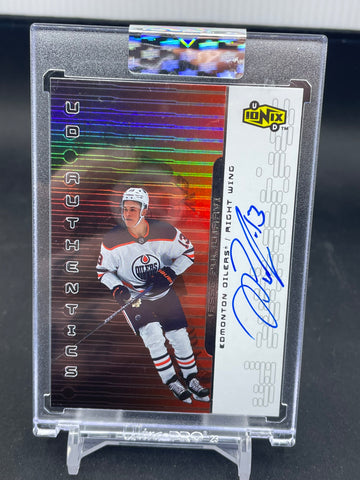 2021 UPPER DECK CLEAR CUT - UD AUTHENTICS - J. PULJUJARVI - #UR-JP - AUTOGRAPH
