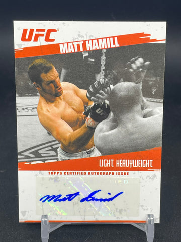 2009 TOPPS UFC - M. MAILL - #FA-MHA - AUTOGRAPH