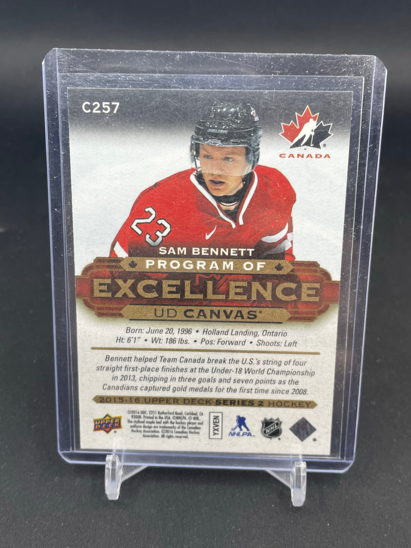 2015 UPPER DECK SERIES TWO - UD CANVAS - PROGRAM OF EXCELLENCE - S. BENNETT -