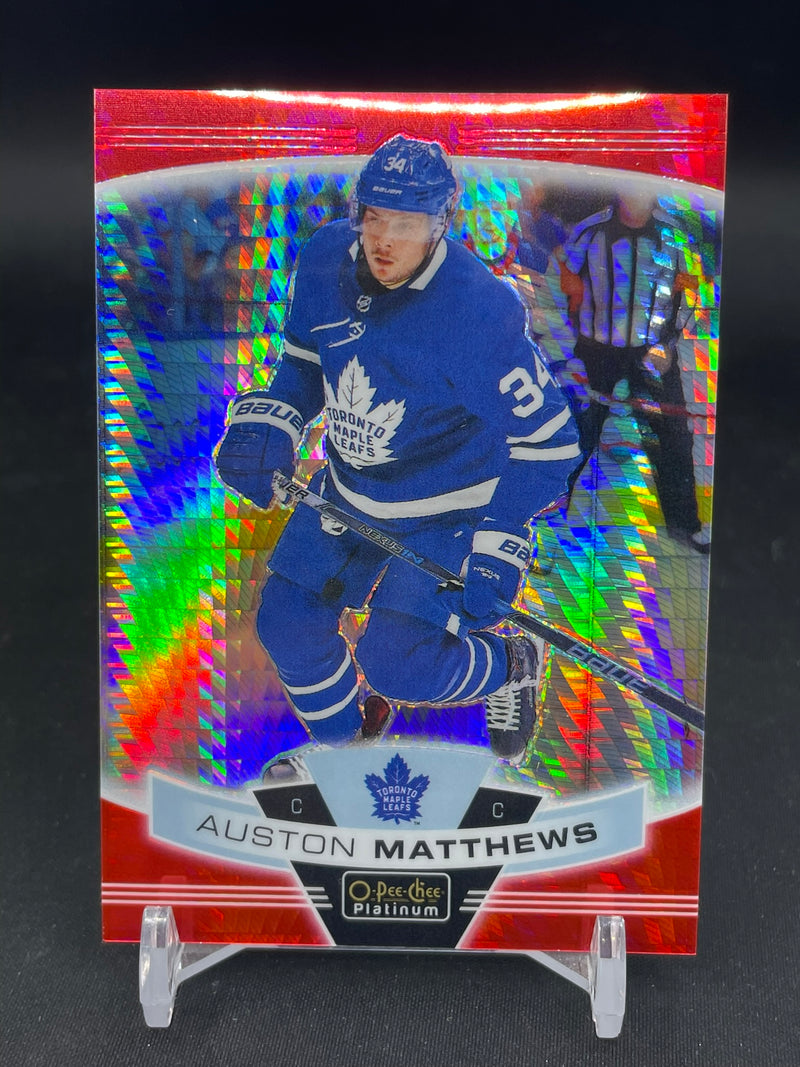 2019 UPPER DECK O-PEE-CHEE PLATINUM - RED PRISM - A. MATTHEWS - #10 - #'D/199