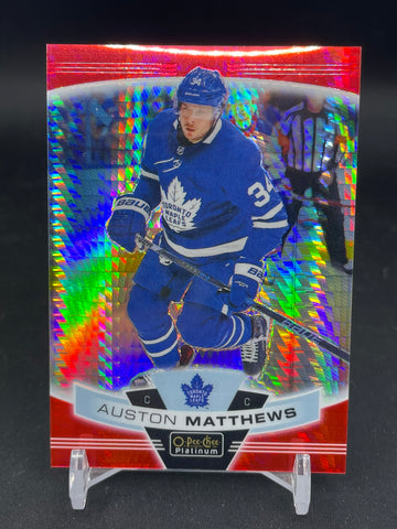 2019 UPPER DECK O-PEE-CHEE PLATINUM - RED PRISM - A. MATTHEWS - #10 - #'D/199