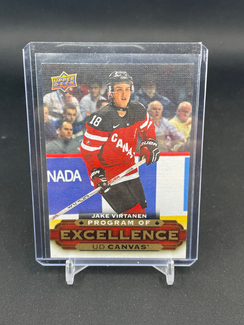 2015 UPPER DECK SERIES TWO - UD CANVAS - PROGRAM OF EXCELLENCE - J. VIRTANEN -