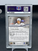 2025 UPPER DECK SERIES ONE - DELUXE - YOUNG GUNS - R. LEONARD - #238 - #'D/250 - PSA 9 - RC