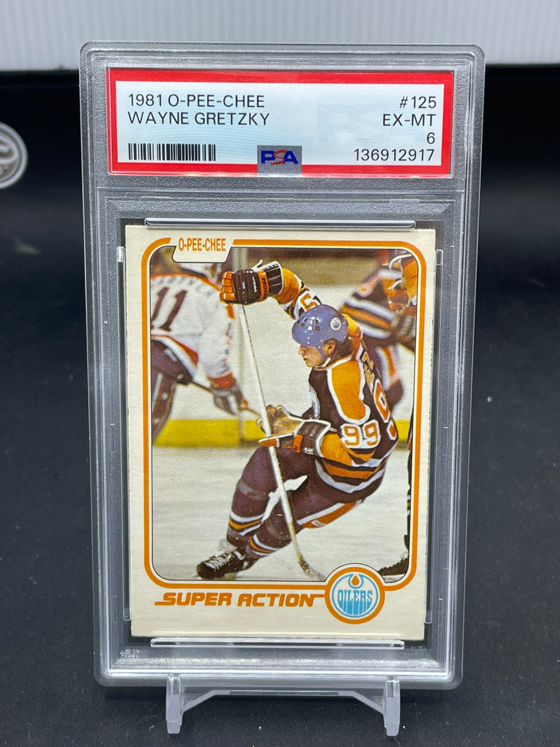 1981 O-PEE-CHEE - SUPER ACTION - W. GRETZKY -