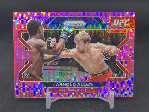 2022 PANINI PRIZM UFC - PINK PULSAR - A. ALLEN - #'D/42
