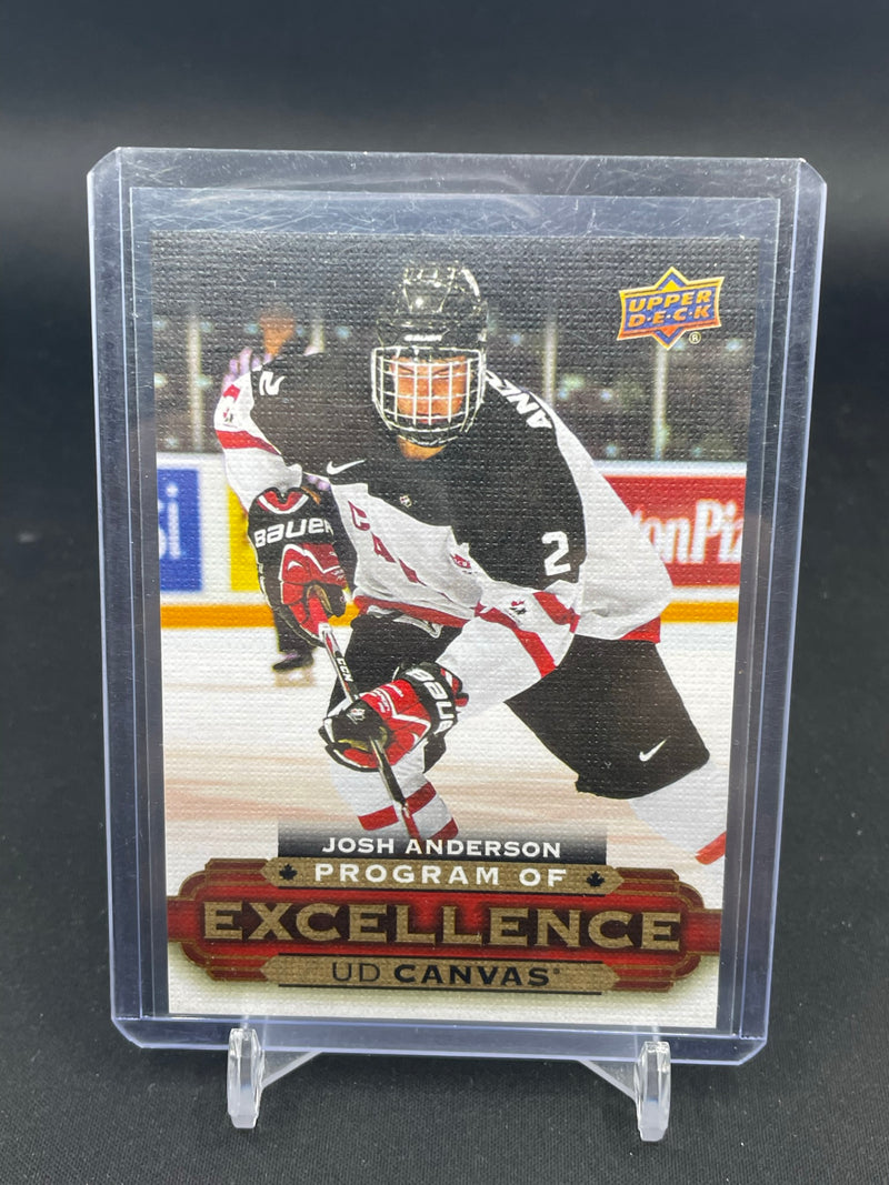 2015 UPPER DECK SERIES TWO - UD CANVAS - PROGRAM OF EXCELLENCE - J. ANDERSON -