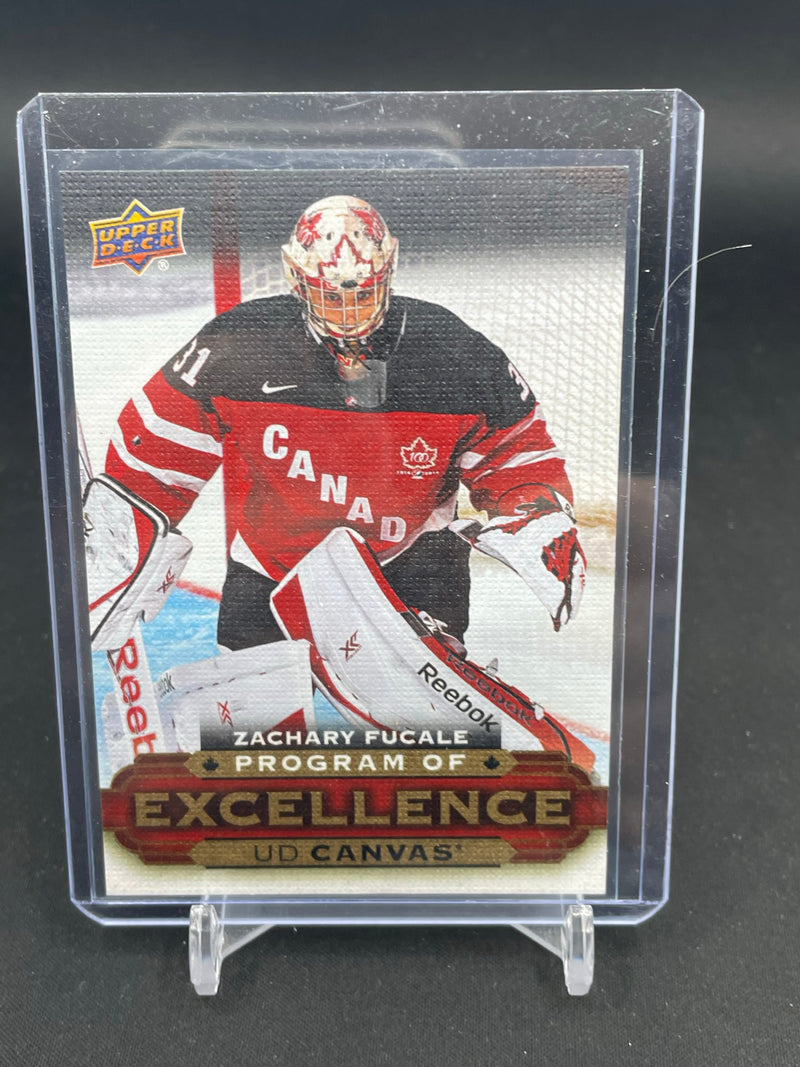 2015 UPPER DECK SERIES TWO - UD CANVAS - PROGRAM OF EXCELLENCE - Z. FUCALE -