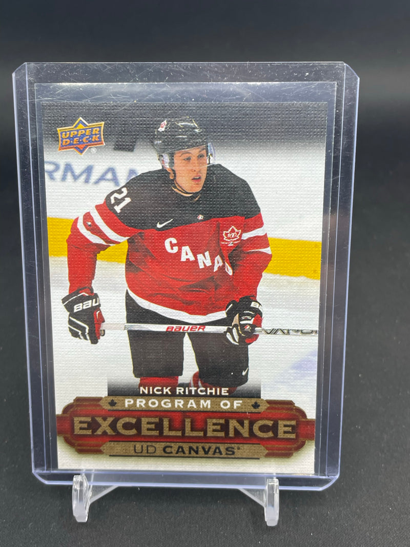 2015 UPPER DECK SERIES TWO - UD CANVAS - PROGRAM OF EXCELLENCE - N. RITCHIE -