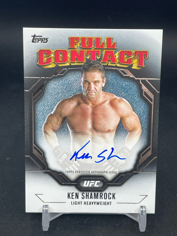 2024 TOPPS UFC KNOCKOUT - FULL CONTACT - K. SHAMROCK - #FCA-KSK - AUTOGRAPH
