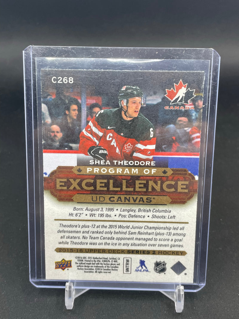 2015 UPPER DECK SERIES TWO - UD CANVAS - PROGRAM OF EXCELLENCE - S. THEODORE -