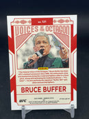 2022 PANINI DONRUSS OPTIC UFC - ORANGE PRIZM - VOICES OF THE OCTAGON - B. BUFFER - #121 - #'D/49