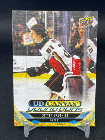 2024 UPPER DECK SERIES ONE - UD CANVAS - YOUNG GUNS - C. GAUTHIER - #C-95 - RC