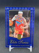 2023 PANINI DONRUSS ELITE - BLUE - ELITE SERIES - S. GILGEOUS-ALEXANDER - #13 - #'D/99