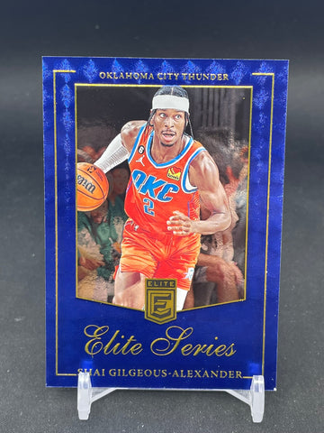 2023 PANINI DONRUSS ELITE - BLUE - ELITE SERIES - S. GILGEOUS-ALEXANDER - #13 - #'D/99