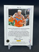 2023 PANINI DONRUSS ELITE - BLUE - ELITE SERIES - S. GILGEOUS-ALEXANDER - #13 - #'D/99