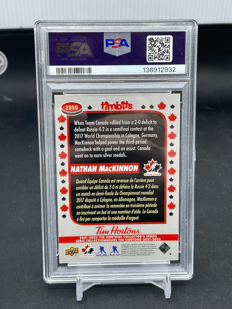 2021 UPPER DECK TIM HORTONS TEAM CANADA - TIMBITS - N. MACKINNON -