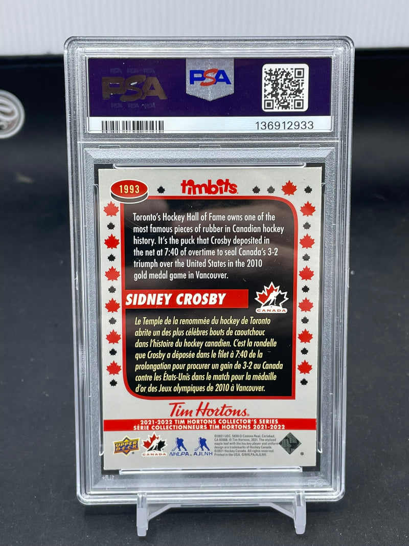 2021 UPPER DECK TIM HORTONS TEAM CANADA - TIMBITS - S. CROSBY -
