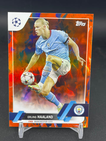 2023 TOPPS UEFA COMPETITIONS - INFERNO FOIL - E. HAALAND - #99