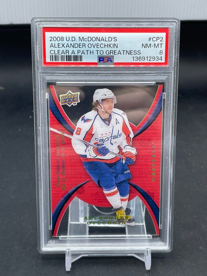 2008 UPPER DECK MCDONALDS - CLEAR A PATH TO GREATNESS - A. OVECHKIN -
