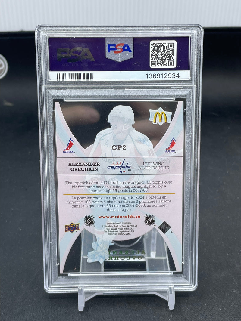 2008 UPPER DECK MCDONALDS - CLEAR A PATH TO GREATNESS - A. OVECHKIN -