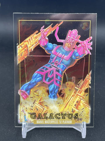 2024 UPPER DECK MARVEL MASTERPIECES '92 PLATINUM - CLEAR CUT - GALACTUS - #30