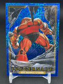 2024 UPPER DECK MARVEL MASTERPIECES '92 PLATINUM - BLUE TRAXX - JUGGERNAUT -