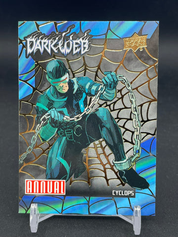 2023 UPPER DECK MARVEL ANNUAL - DARKWEB - CYCLOPS - #DW-7