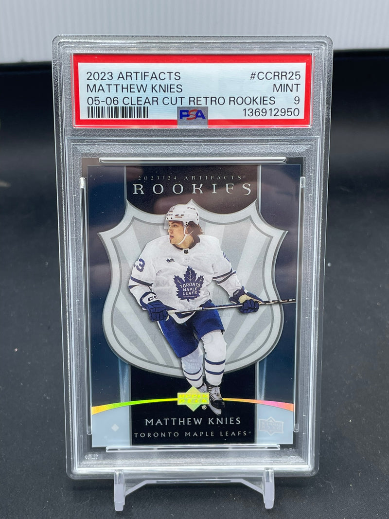 2023 UPPER DECK ARTIFACTS - 05-06 CLEAR CUT RETRO ROOKIES - M. KNIES -