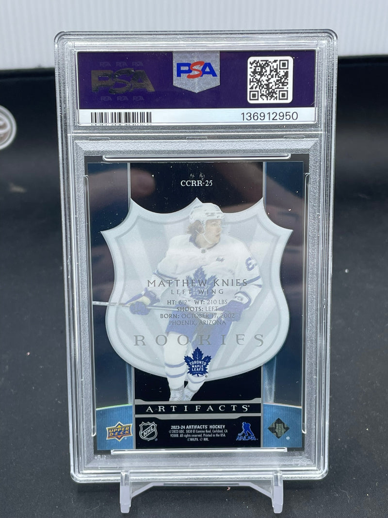 2023 UPPER DECK ARTIFACTS - 05-06 CLEAR CUT RETRO ROOKIES - M. KNIES -