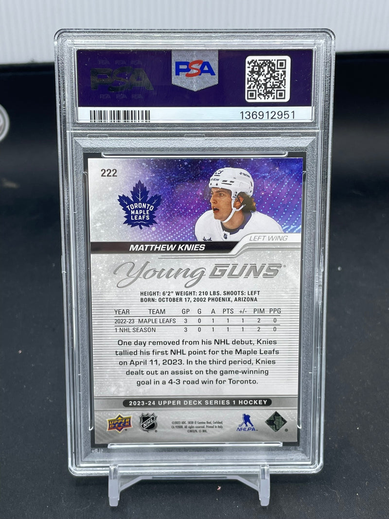2023 UPPER DECK SERIES ONE - YOUNG GUNS - M. KNIES -