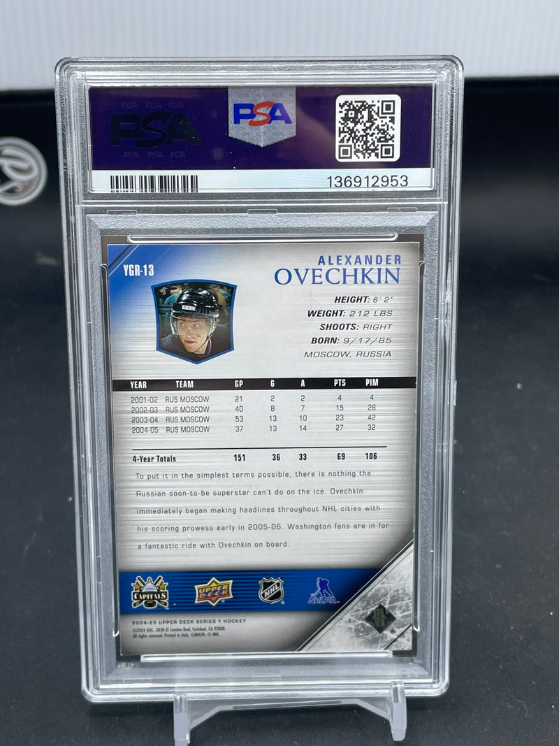 2024 UPPER DECK SERIES ONE - YOUNG GUNS RENEWED - A. OVECHKIN -