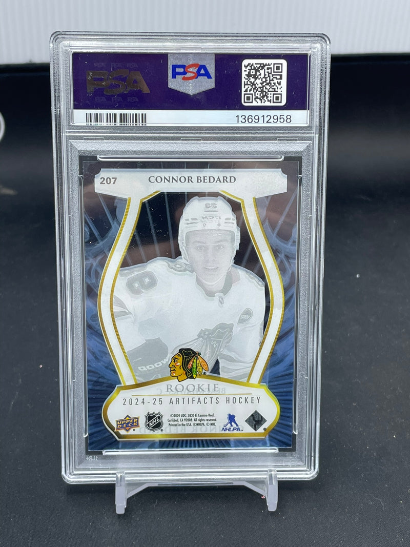 2023 UPPER DECK ARTIFACTS - UPDATE '23-24 CLEAR CUT ROOKIES - C. BEDARD -