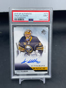 2015 UPPER DECK SP AUTHENTIC - FUTURE WATCH AUTO - L. ULLMARK - #273 - #'D/999 - AUTOGRAPH - PSA 9 - RC