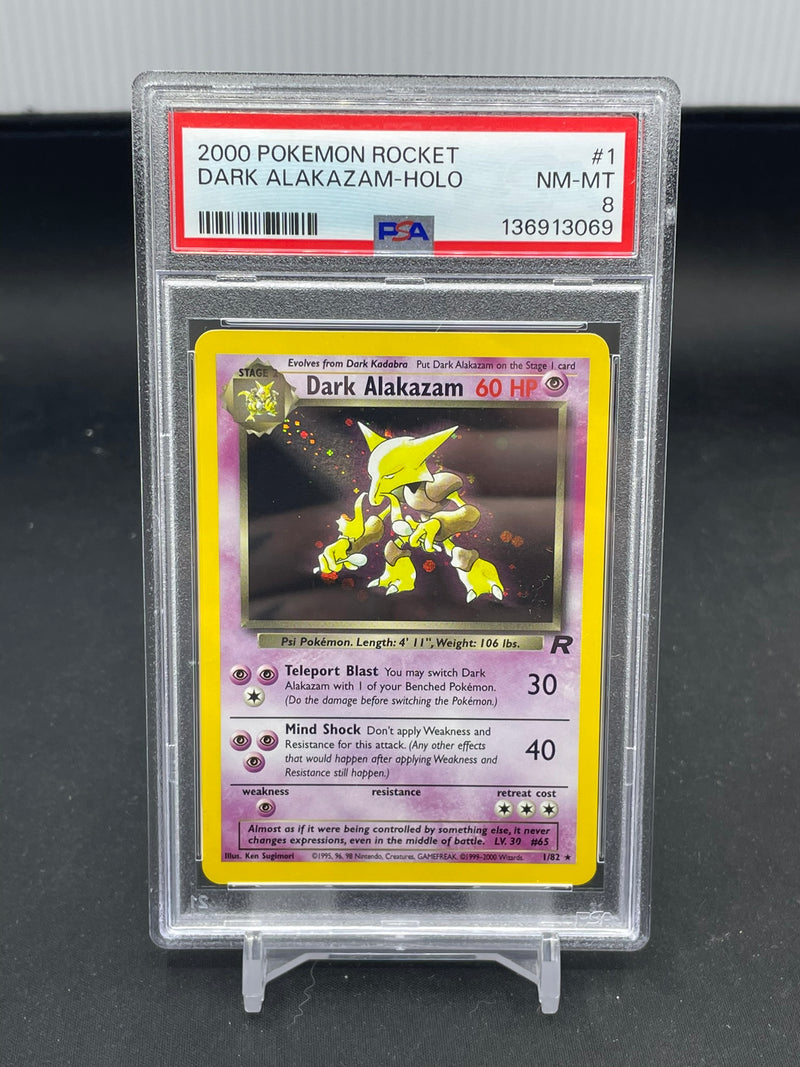 POKEMON - TEAM ROCKET - DARK ALAKAZAM - HOLO -