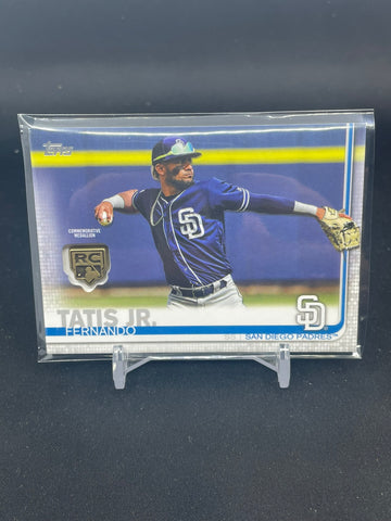 2020 TOPPS SERIES ONE - ROOKIE CARD RETROSPECTIVE - F. TATIS JR. - #RCR-FT - RC LOGO MEDALLION
