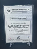 2020 TOPPS SERIES ONE - ROOKIE CARD RETROSPECTIVE - F. TATIS JR. -