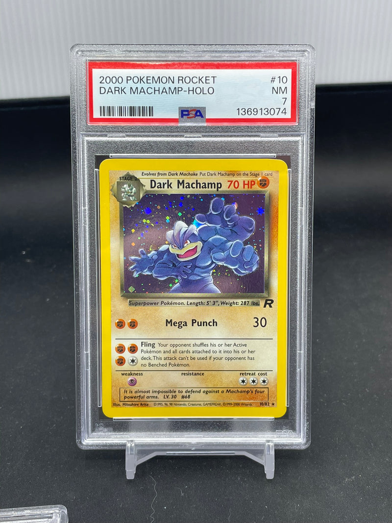 POKEMON - TEAM ROCKET - DARK MACHAMP - HOLO -