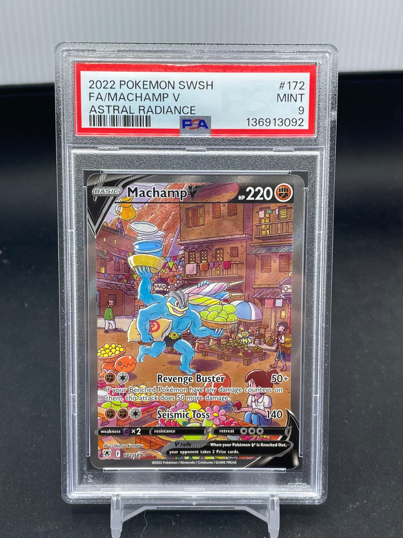 POKEMON - ASTRAL RADIANCE - MACHAMP V - ALTERNATE ART -