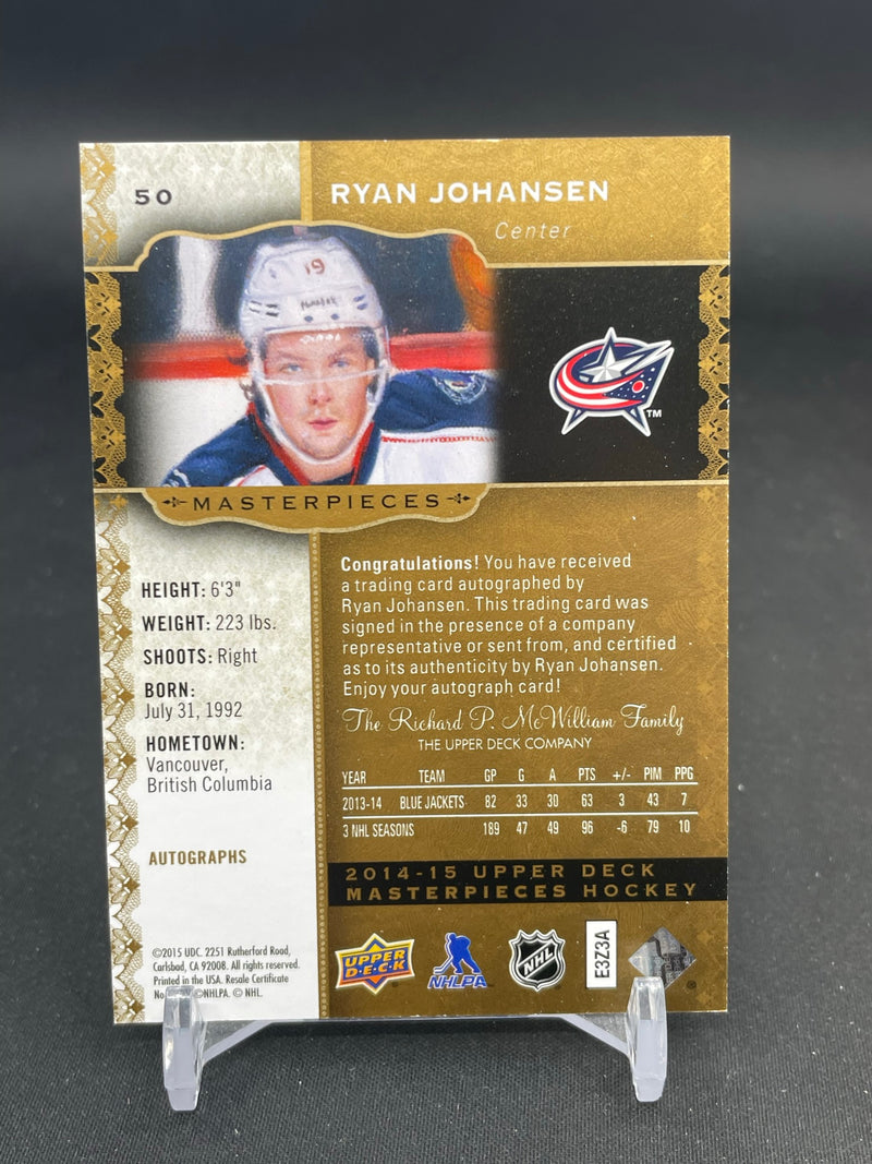 2014 UPPER DECK MASTERPIECES - R. JOHANSEN -