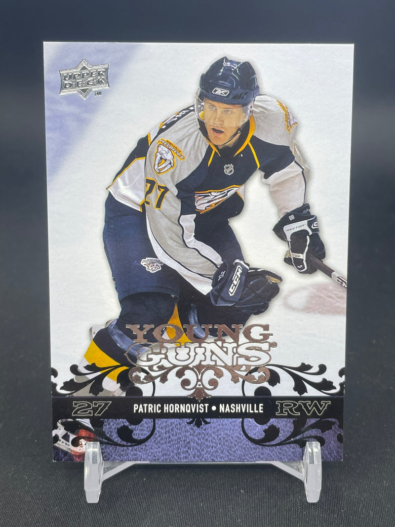 2008 UPPER DECK SERIES ONE - YOUNG GUNS - P. HORNQVIST -