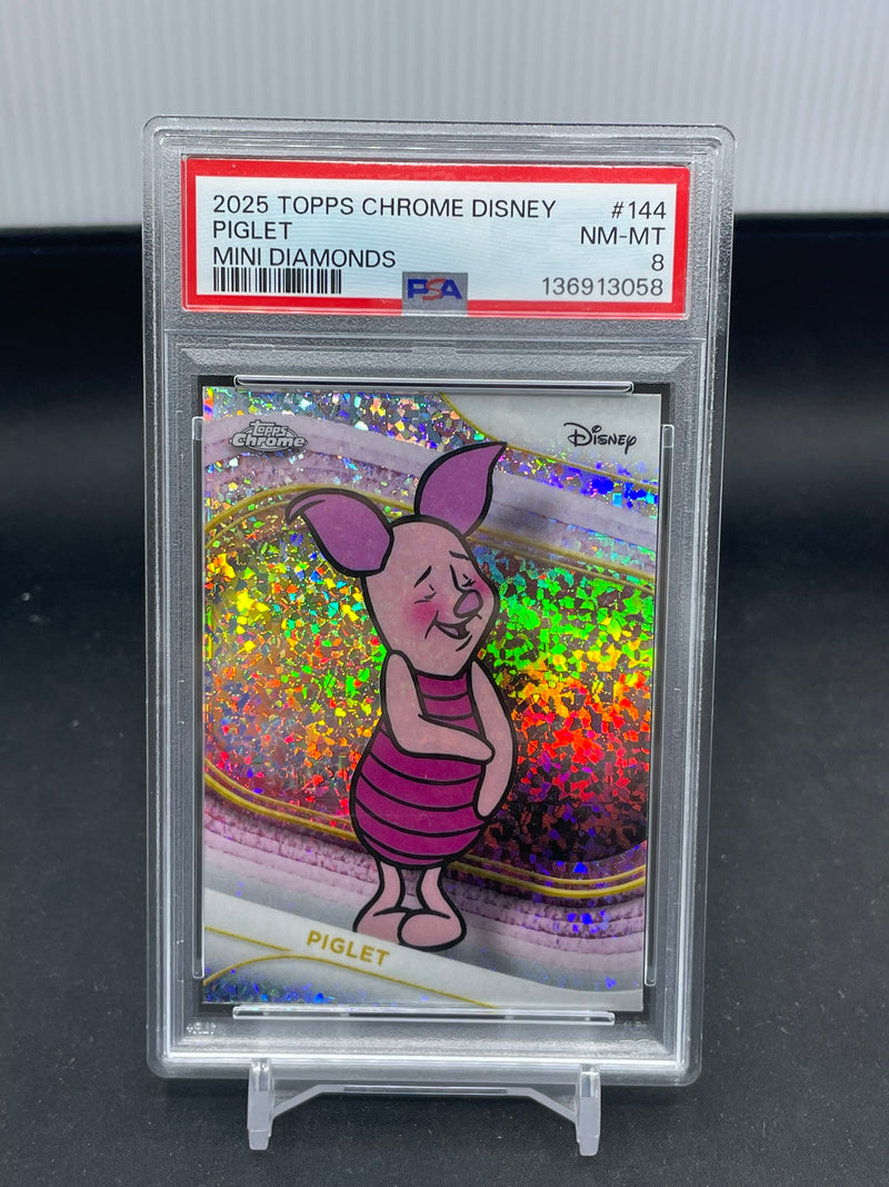2025 TOPPS CHROME DISNEY - MINI DIAMONDS - PIGLET -