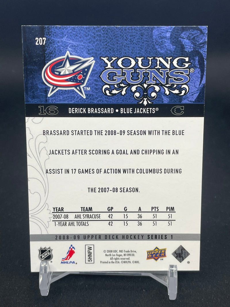 2008 UPPER DECK SERIES ONE - YOUNG GUNS - D. BRASSARD -